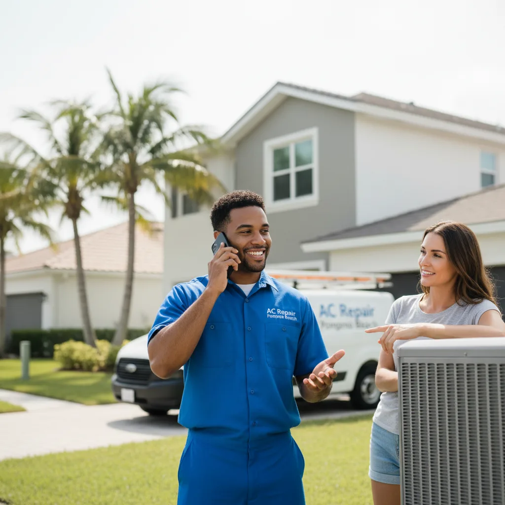 AC Repair Pompano Beach customer support in Romulus